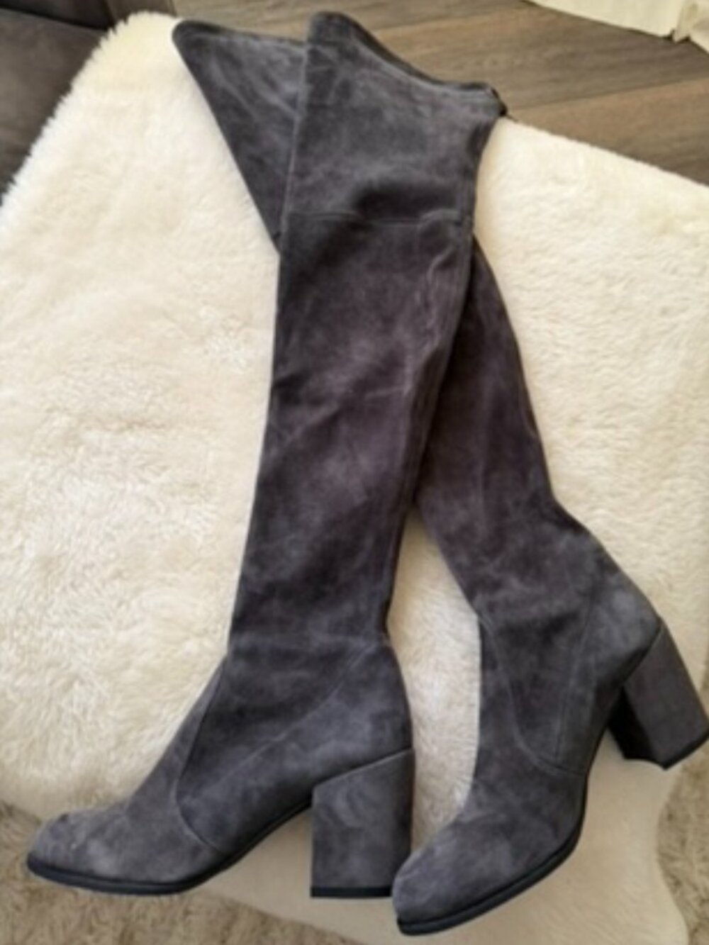 Stuart Weitzman Tieland Over The Knee Suede Boots